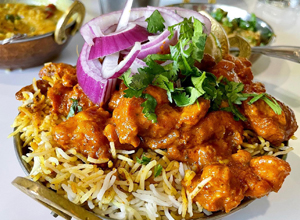 Athidhi Indian Restaurant - Spicy Boneless Halal Chicken Biryani